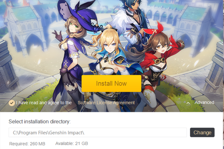 Genshin impact download pc