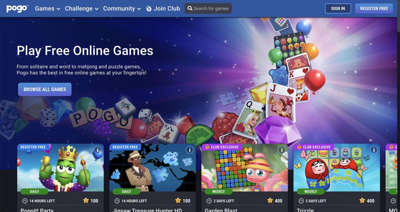 Web game