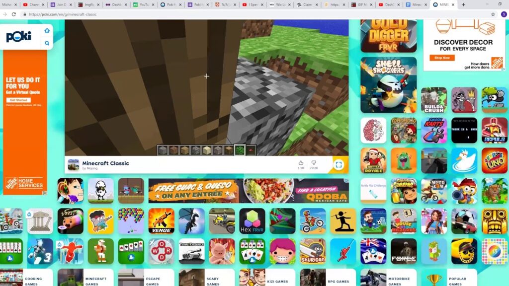 Poki Free Online Games Minecraft - SNEWIA