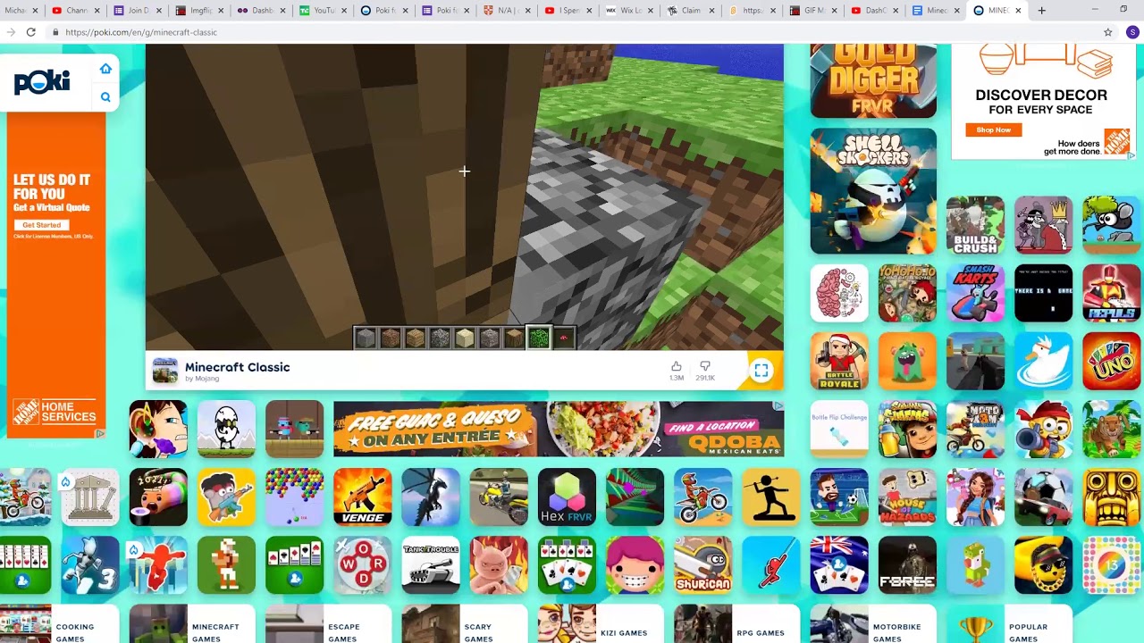 Poki Free Online Games Minecraft - SNEWIA